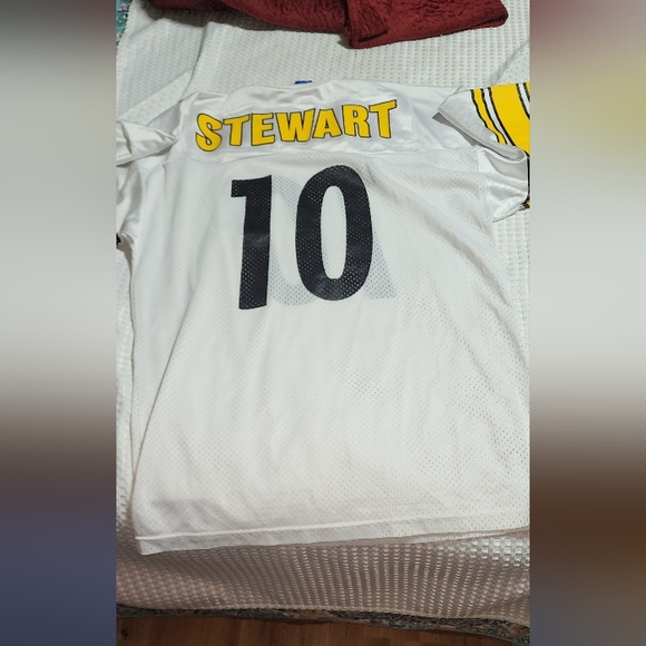 NFL EUC MENS SZ XL PITTSBURGH STEELERS 10 FOOTBALL JERSEY SHIRT - Picture 7 of 7